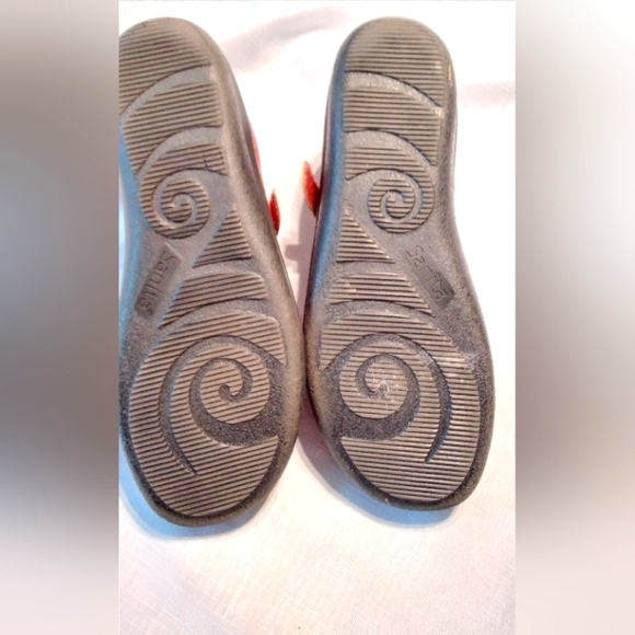 Sanita Women's Rust Mary Jane Flats - Picture 5 of 10